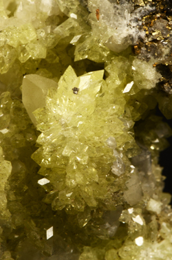 Apophyllite and Calcite - Korsns Lead Mine, Korsns, Finland