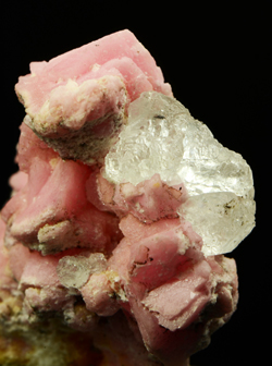 Rhodochrosite and Fluorite - American Tunnel Mine, Gladstone, Colorado, USA