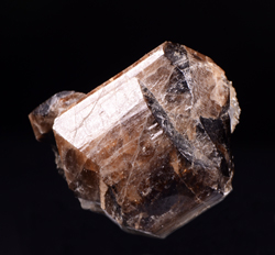 Cassiterite - La Villeder, Le Roc Saint-Andr, Morbihan, Brittany, France