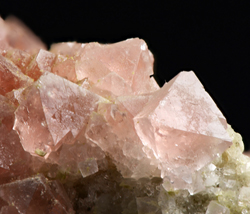 FERR1473 - Fluorite and Quartz - Les Droites, Glacier de L'Argentier, Mont Blanc, Chamonix, France