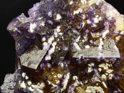 Fluorite - Minerva #1 Mine, Cave-in-Rock, Hardin County, Illinois, United States of America