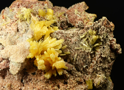 Mimetite - Tsumeb Mine, Otavi Highlands, Namibia