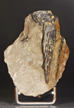 Ferberite - Saint-Chly-d'Apcher, Mende, Lozre, Occitanie, France