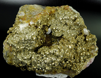 Marcasite over fluorite - Moscona mine - Sols - Corvera de Asturias - Villabona mining area - Asturias - Spain