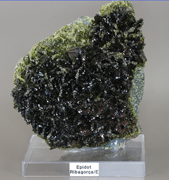 Epidote - Epidote occurrence - Escales reservoir - Ribagora - Huesca - Aragn - Spain