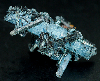 Beryl var. aquamarin with schorl - Erongo mts. - Namibia