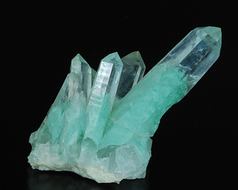 Quartz and fuchsite - Ambolo Quartz mine - Sahatany Pegmatite Field (Mt Ibity area) - Vakinankaratra Region - Antananarivo prov. - Madagascar