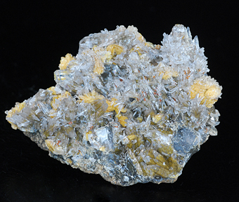 Tinzenite and calcite - Gambatesa mine - Graveglia Valley - Ne - Genova prov. - Liguria - Italy