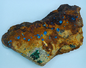 Sampleite and atacamite -Engao Feliz mine - Las Pintadas distr. - Tierra Amarilla - Copiap prov. - Atacama Region - Chile