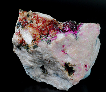 Cobaltaustinite and roselite - Bou Azer district - Tazenakht - Ouarzazate prov. - Souss-Massa-Dra Region - Morocco