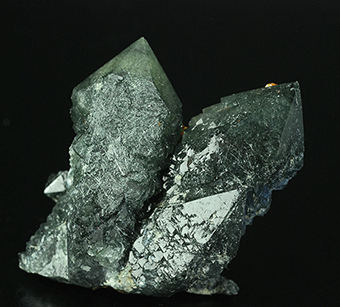 Prase quartz and andradite garnet - Sovietskii mines - Dal'negorsk -Primorskiy Kray - Far-Eastern Region - Russia