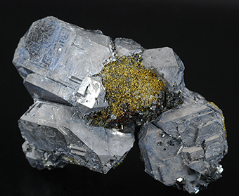 Galena, tetrahedrite and chalcopyrite - Sovietskii mines - Dal'negorsk -Primorskiy Kray - Far-Eastern Region - Russia