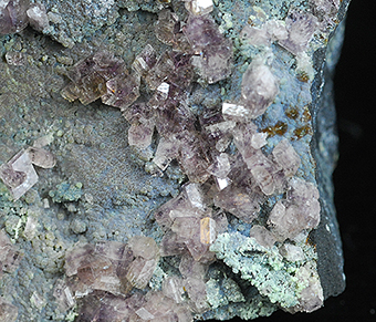 Fluellite and metavarescite - Azcrate Quarry - Eugui - Esterbar - Navarre - Spain