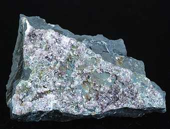 Fluellite and metavarescite - Azcrate Quarry - Eugui - Esterbar - Navarre - Spain