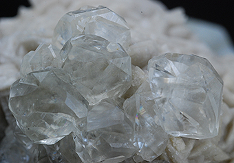 Calcite var. 'Focobonite' and dolomite - Focobon valley - Canale d'Agordo - Belluno prov. - Veneto - Italy