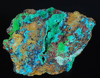Tangeite and chrysocolla - Copiap - Chile