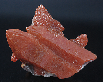 Red quartz - Tinejdad mine - Tinejdad - Mekns-Tafilalet reg. - Errachidia prov. - Morocco