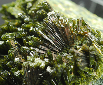 Epidote - Epidote occurrence - Escales reservoir - Ribagora - Huesca - Aragn - Spain