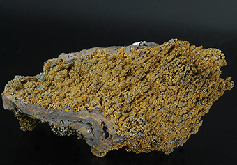 Corkite on goethite - Serra da Mina mine - Cercal - Santiago do Cacm - Setbal distr. - Portugal