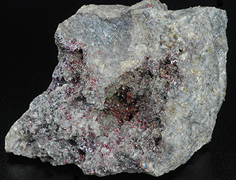 Proustite - Bouismas Mine - Bouismas - Bou Azer distr. - Tazenakht - Ouarzazate prov. - Souss-Massa-Dra Region - Morocco