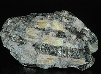 Piknite (var. of topaz) - Krusn Hory Mts - st Region - Bohemia - Czech Republic