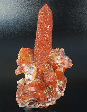 Quartz var. ematoid quartz - Tinejdad mine - Tinejdad - Mekns-Tafilalet reg. - Errachidia prov. - Morocco