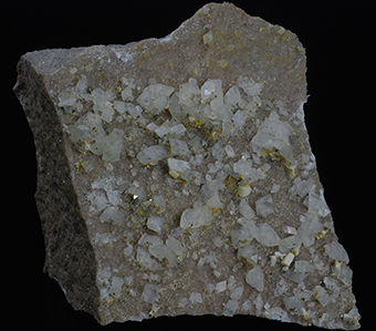 GM17055 - Augelite, quartz and pyrite - Machacamarca mine - Machacamarca - Machacamarca Distr. - Cornelio Saavedra prov. - Potos Deptm. - Bolivia