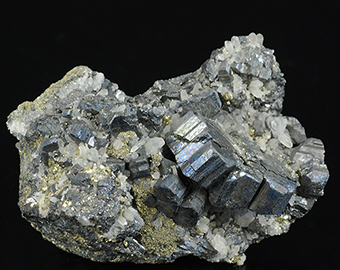 GM18006 - Bournonite, quartz and pyrite - Machacamarca - Machacamarca distr. - Cornelio Saavedra prov. - Potos deptm - Bolivia
