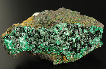 GM18082 - Heterogenite and malachite - L'Etoile du Congo mine - Lubumbashi - Katanga Copper Crescent - Katanga - Zaire