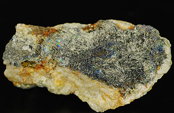 Meneghinite - Bottino Mine - Stazzema - Apuan Alps - Lucca Prov. - Tuscany - Italy