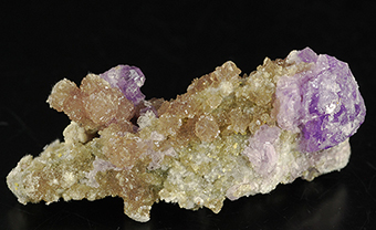 Krausite and coquimbite - Monte Arsiccio mine - Sant'Anna di Stazzema - Lucca prov. - Apuan Alps - Tuscany - Italy