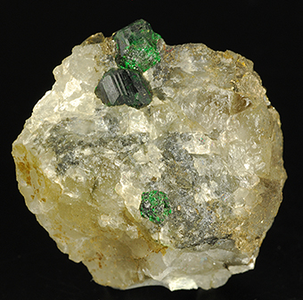 Uvarovite - Outokumpu Cu-Zn deposit -Outokumpu Cu-Co-Zn-Ni-Ag-Au ore field -North Karelia -Finland