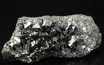 Hausmannite - N'Chwaning Mines - Kuruman - Kalahari manganese field - Northern Cape prov. - South Africa