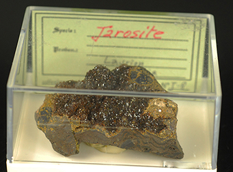 Jarosite - Laurion Mines - Agios Konstantinos - Laurion Distr. Mines - Lavreotiki - East Attica - Attica - Greece