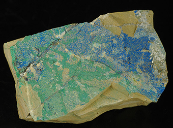 Santarosaite - Santa Rosa mine -Santa Rosa-Huantajaya Distr. -Iquique Prov. -Tarapac -Chile  TYPE LOCALITY