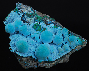 Chrysocolla  Tantara mine  Shinkolobwe  Kambove Distr. - Haut katanga  Zaire