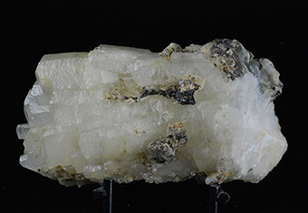 GM23021 - Calcite, sphalerite and pyrite  Baccu Arrodas mine  Muravera - Sarrabus - South Sardinia Prov. - Sardinia - Italy