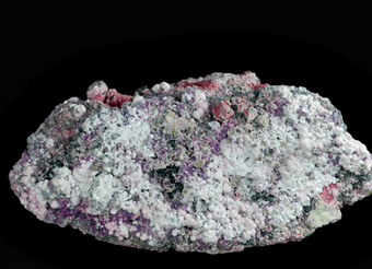 Sainfeldite, cobaltkoritnigite e picropharmacolite - Bou Azzer - Bou Azzer distr. - Tazenakht - Ouarzazate prov. - Souss-Massa-Dra� reg. - Morocco