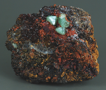 Adamite var. Cuprian Adamite - Ojuela mine - Mapim - Durango - Mexico