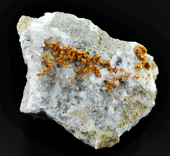 Tinzenite over quartz - Molinello mine - Graveglia valley - Ne - Genova prov. - Ligury - Italy