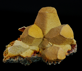 Siderite pseudomorph after calcite - Aggeneys - Northern Cape prov. - South Africa
