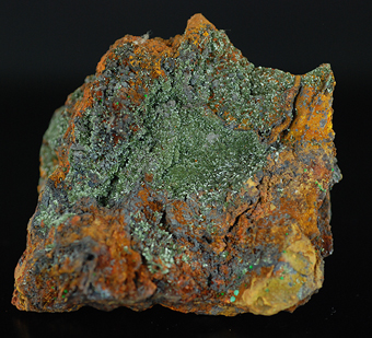 Olivenite - Kamariza Mines - Agios Konstantinos - Lavrion District Mines - Lavrion distr. - Attika pref. - Greece