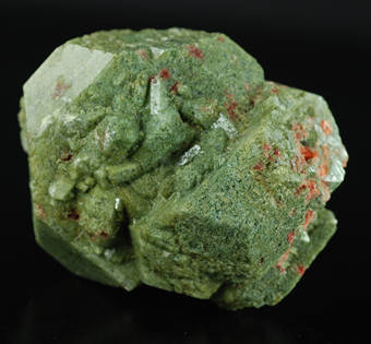 Heulandite ps. from vesuvianite - Poona - Maharastra state - India