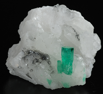 Beryl var. Emerald - Muzo mine - Muzo - Vasquez-Yacop� Mining distr. - Boyac� dept. - Colombia