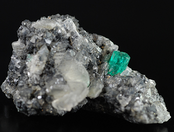 Beryl var. Emerald - Muzo mine - Muzo - Vasquez-Yacop� Mining distr. - Boyac� dept. - Colombia