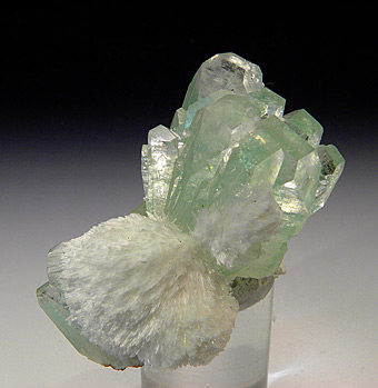 Apophyllite  with Scolecite- Nagar - Maharastra - India