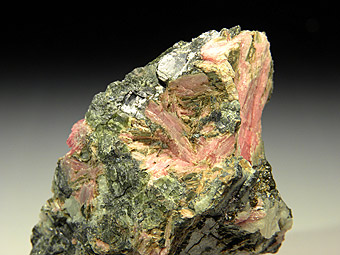 Rhodonite var. Fowlerite - Garpenberg Norra (North) mine,. Hedemora, Dalarna, Sweden