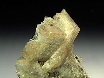 Hydrossil-Herderite  on Albite-Lepidolite - Linopolis - Divino dal Laranjeiras - Minas Gerais - Braz