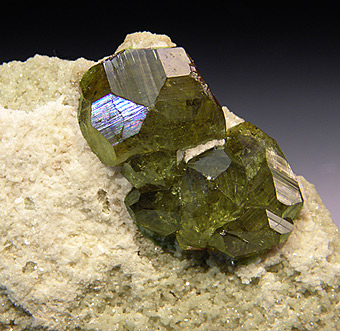Andradite var. Demantoide - Ambanja District, Diana Region, Antsiranana - Magagascar (Recent Find)