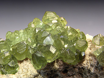 Andradite var. Demantoide - Ambanja District, Diana Region, Antsiranana - Magagascar (Recent Find)